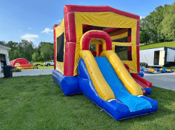 IMG 231120copy 1709303029 Primary Color Bounce House/Slide Combo (Wet & Dry)