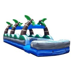 35' Dual Lane Paradise Plunge Slip n Slide